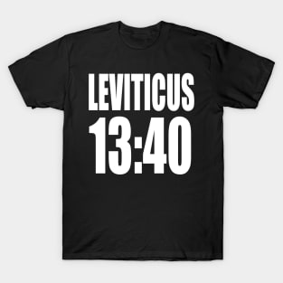 Leviticus 13:40 T-Shirt